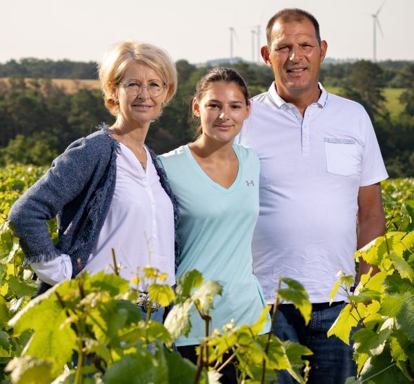 Olivier, Isabelle et Margot Boussard